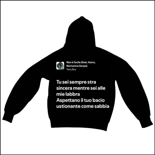 NON È FACILE - TONY BOY | BASIC HOODIE