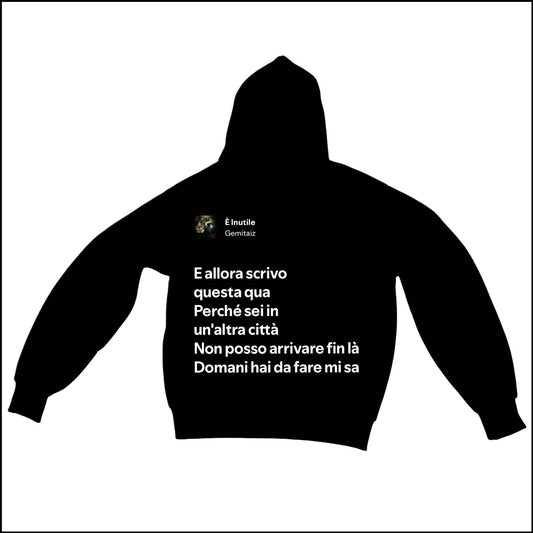 È INUTILE - GEMITAIZ | BASIC HOODIE