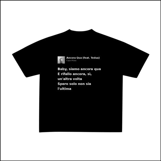 ANCORA QUA - CAPO PLAZA | BASIC TEE