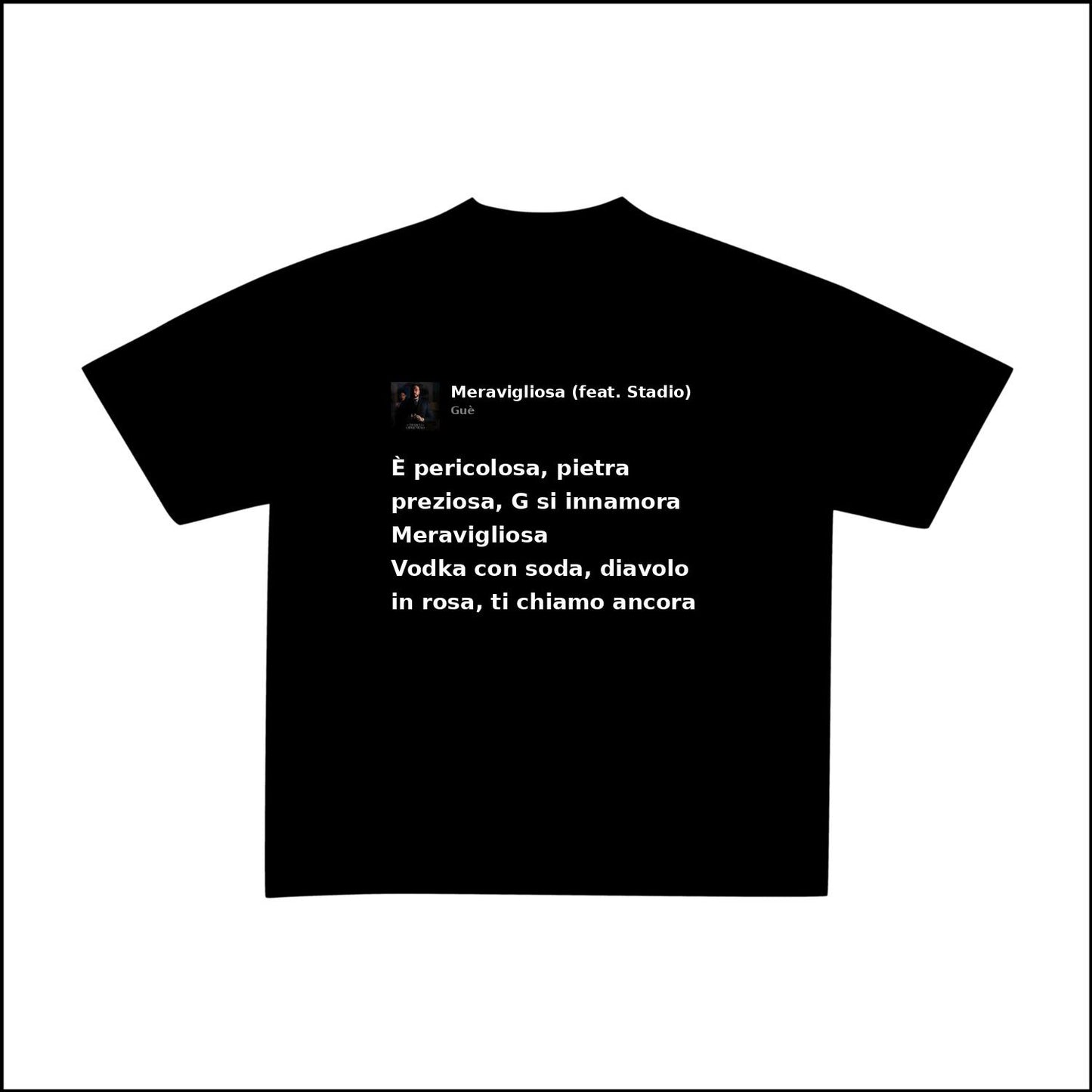 MERAVIGLIOSA - GUÈ | BASIC TEE