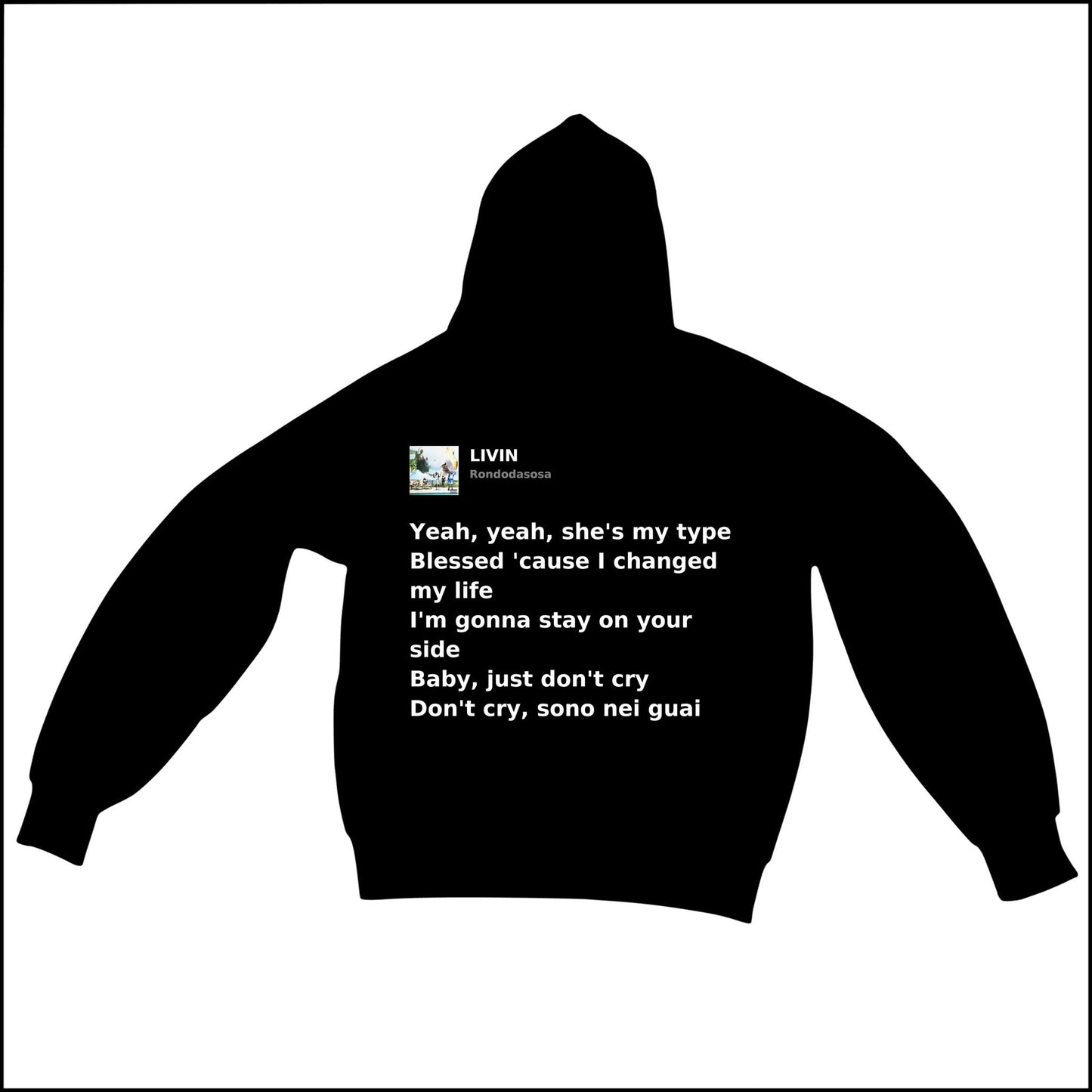 LIVIN - RONDODASOSA | BASIC HOODIE