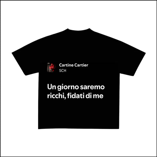 CARTINE CARTIER - SFERA EBBASTA | BASIC TEE