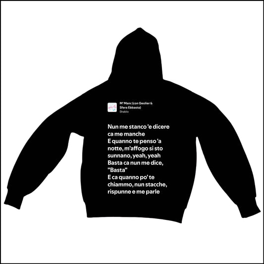 M’ MANC - SHABLO | BASIC HOODIE