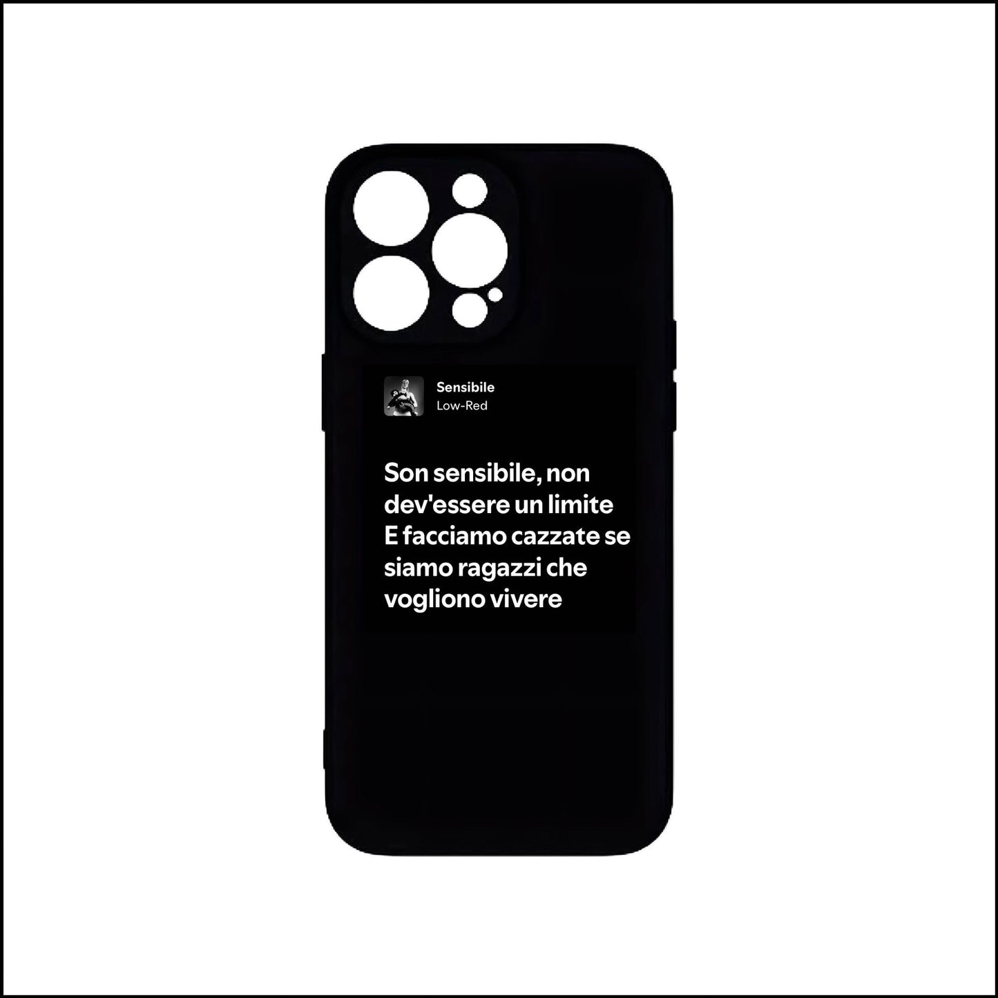 SENSIBILE - LOW-RED | BASIC COVER