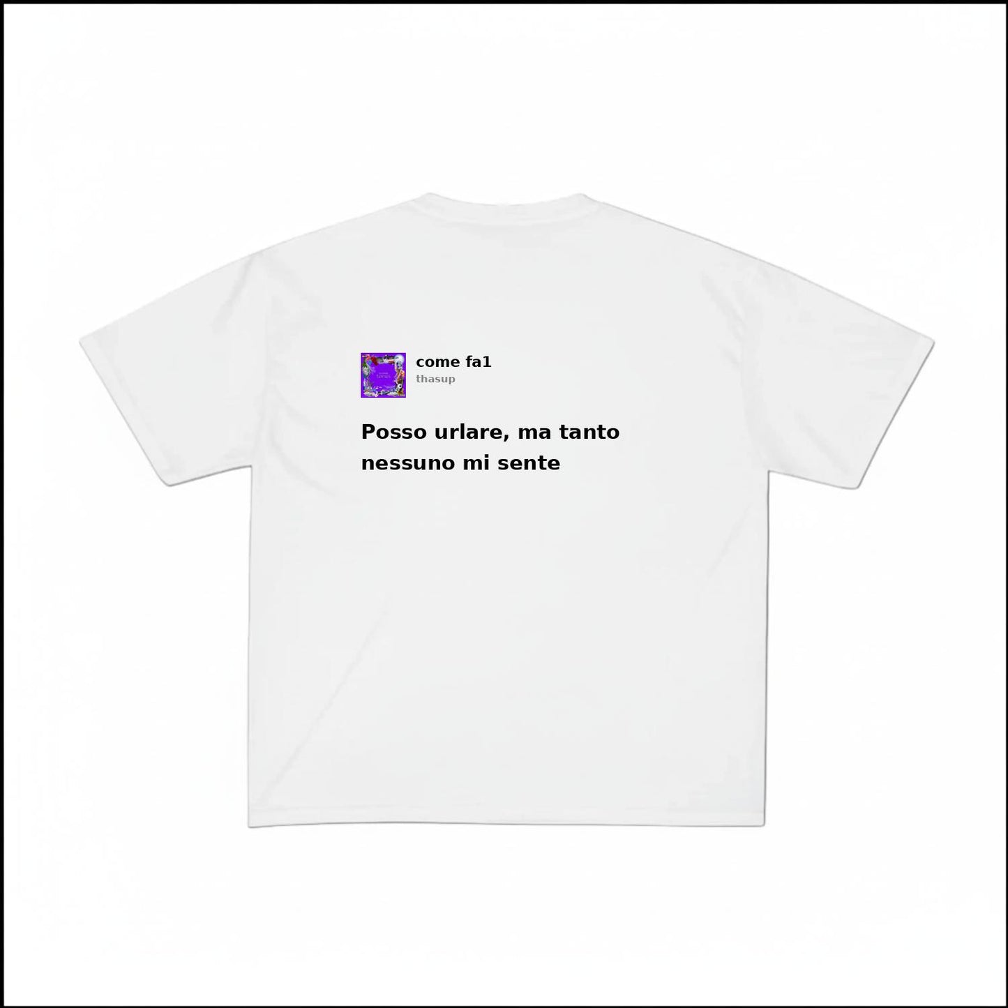 COME FA1 - THASUP | BASIC TEE