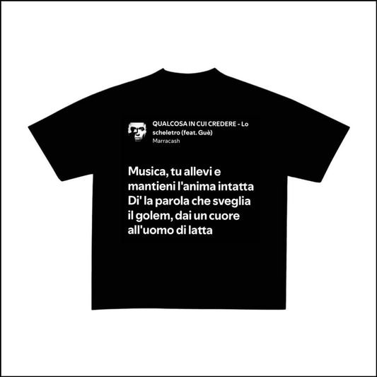 QUALCOSA IN CUI CREDERE - MARRACASH | BASIC TEE