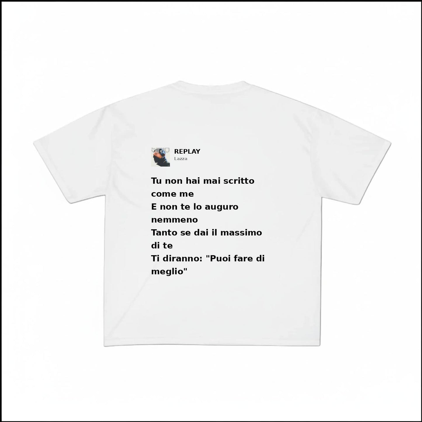 REPLAY - LAZZA | BASIC TEE