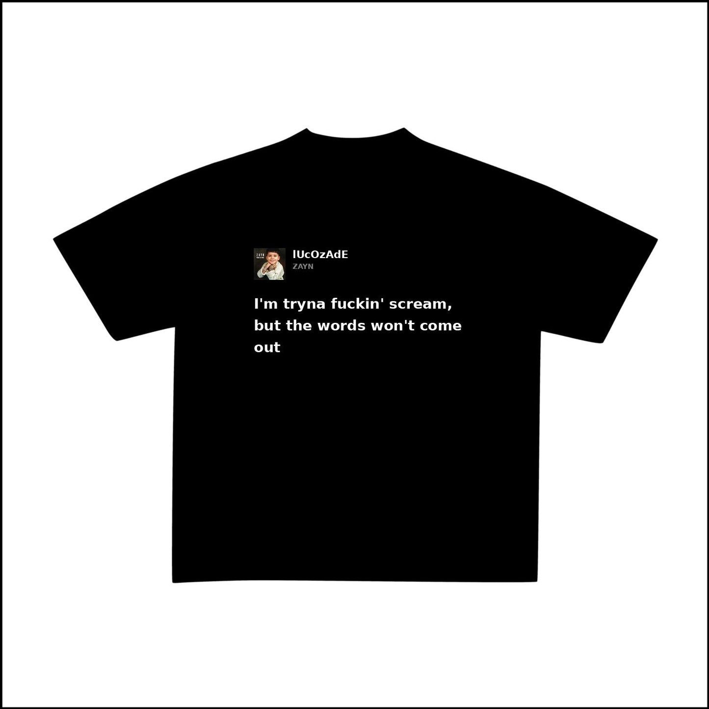 LUCOZADE - ZAYN | BASIC TEE