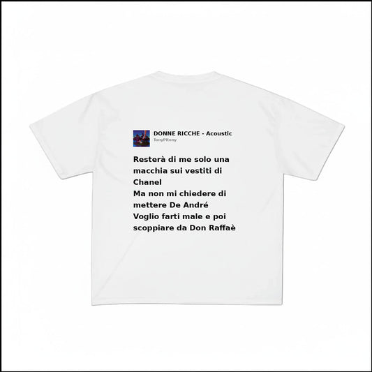 DONNE RICCHE - ACOUSTIC - TONYPITONY | BASIC TEE