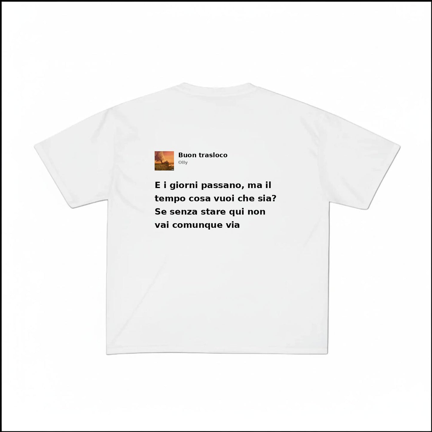 BUON TRASLOCO - OLLY | BASIC TEE