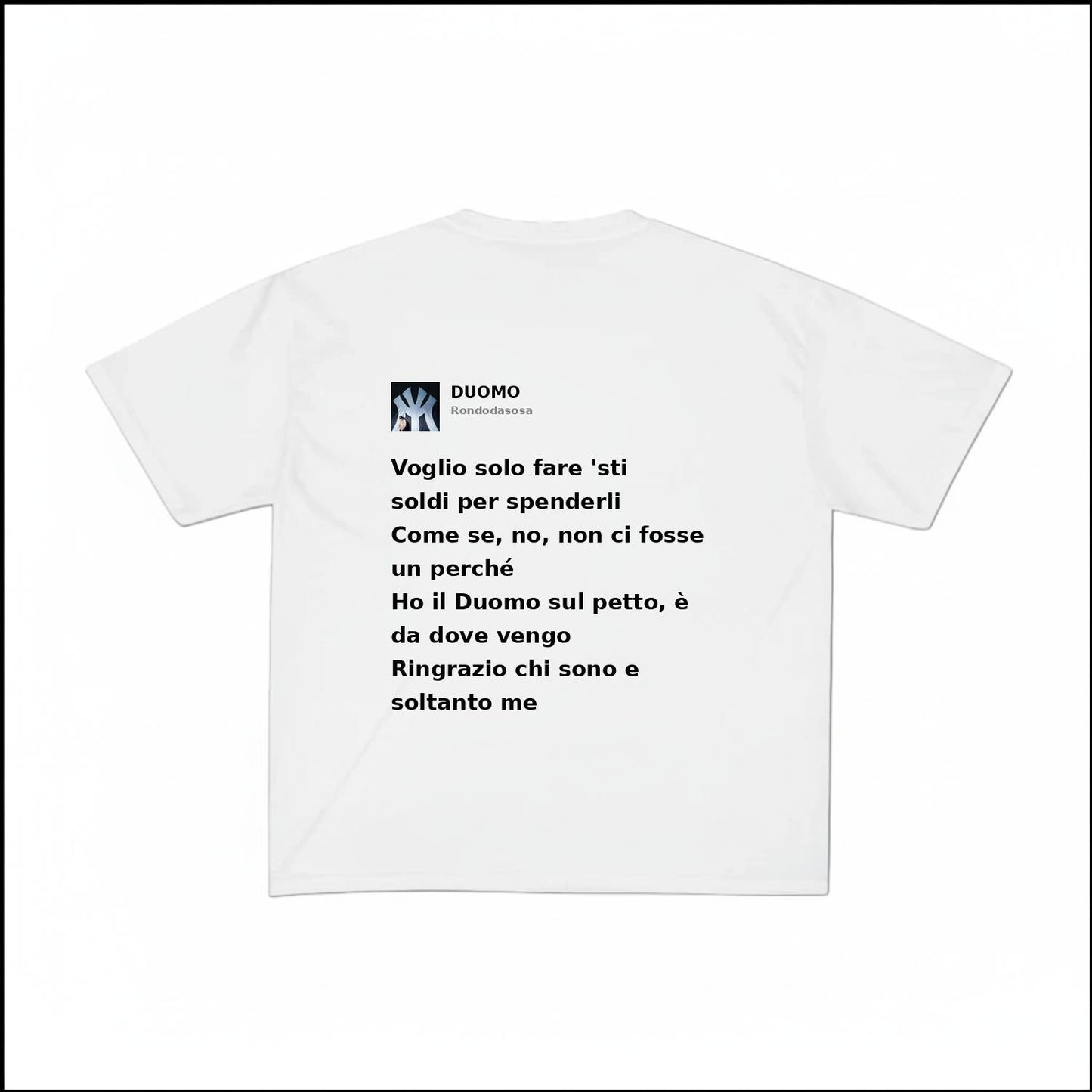 DUOMO - RONDODASOSA | BASIC TEE