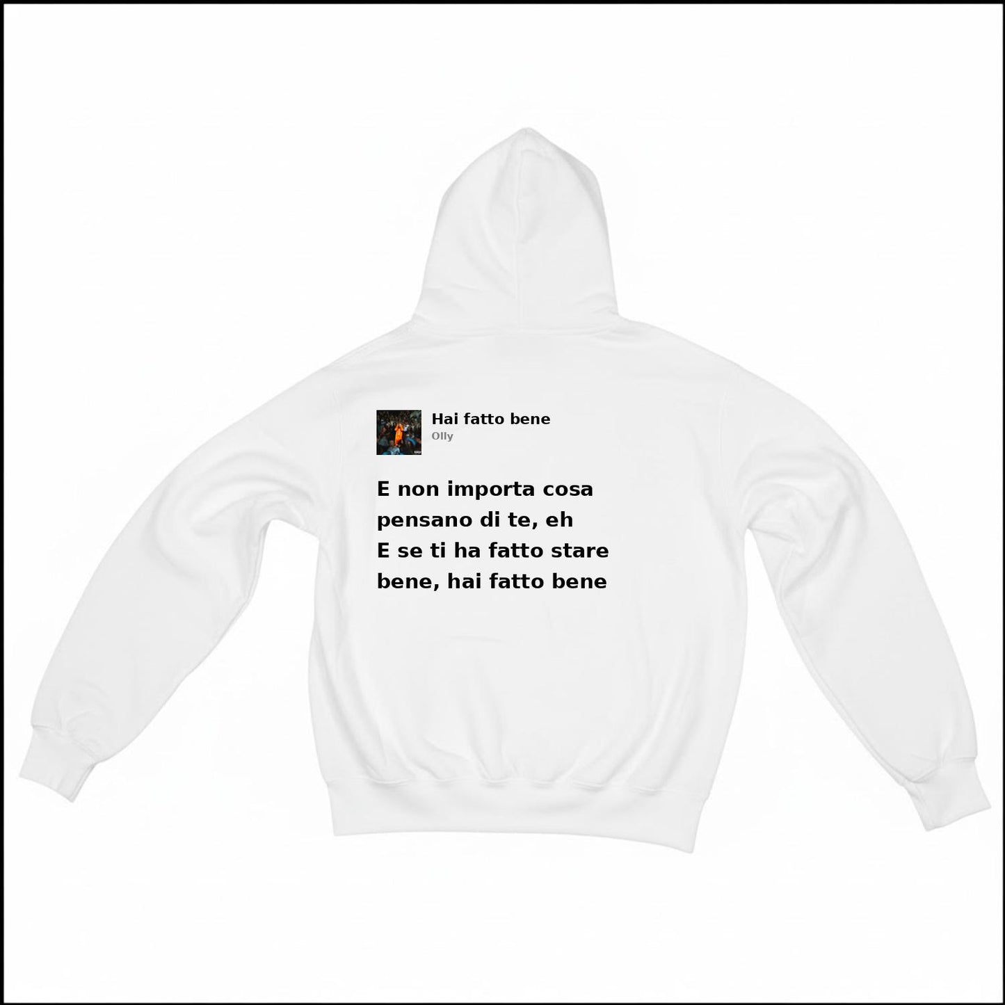 HAI FATTO BENE - OLLY | BASIC HOODIE