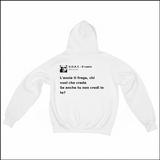 G.O.A.T. - IL CUORE - MARRACASH | BASIC HOODIE