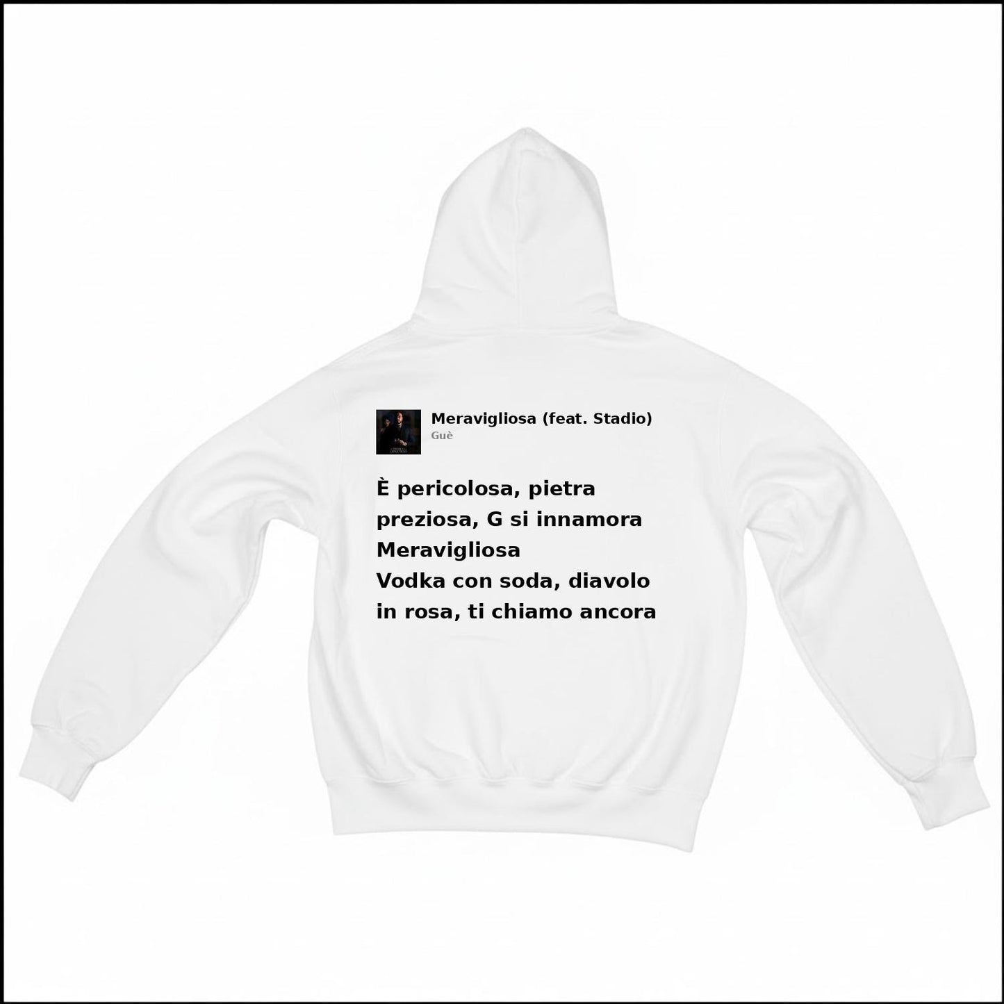 MERAVIGLIOSA - GUÈ | BASIC HOODIE