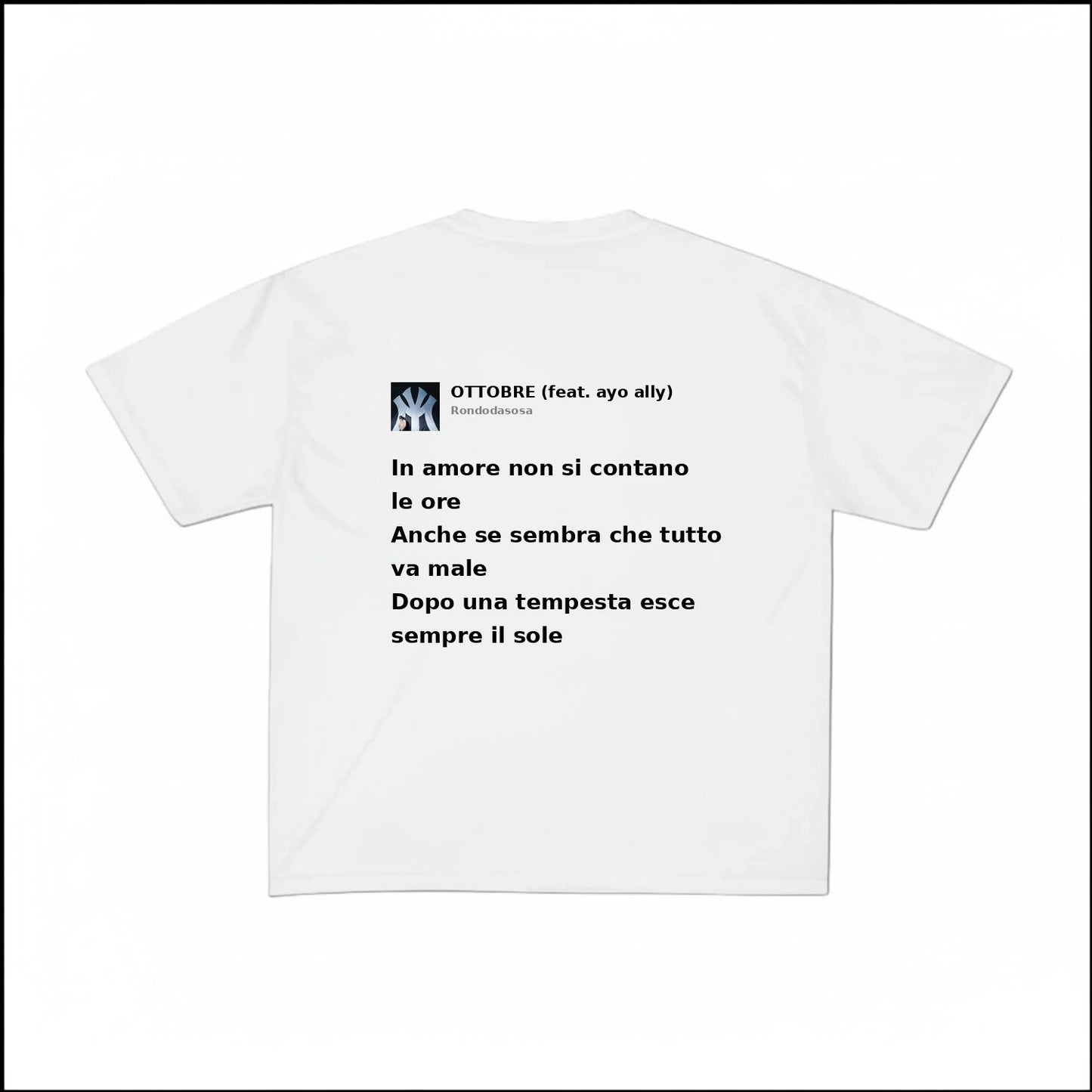 OTTOBRE - RONDODASOSA | BASIC TEE