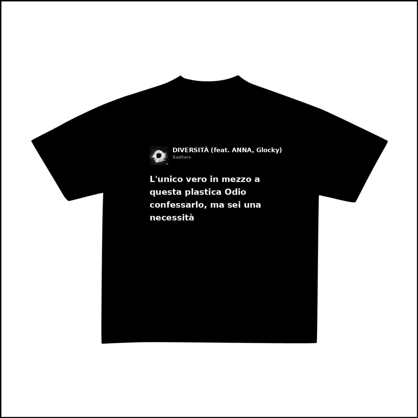 DIVERSITÀ - SADTURS | BASIC TEE