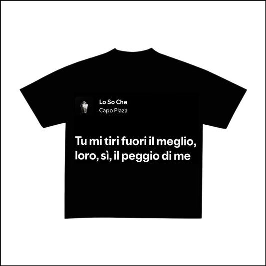LO SO CHE - CAPO PLAZA | BASIC TEE
