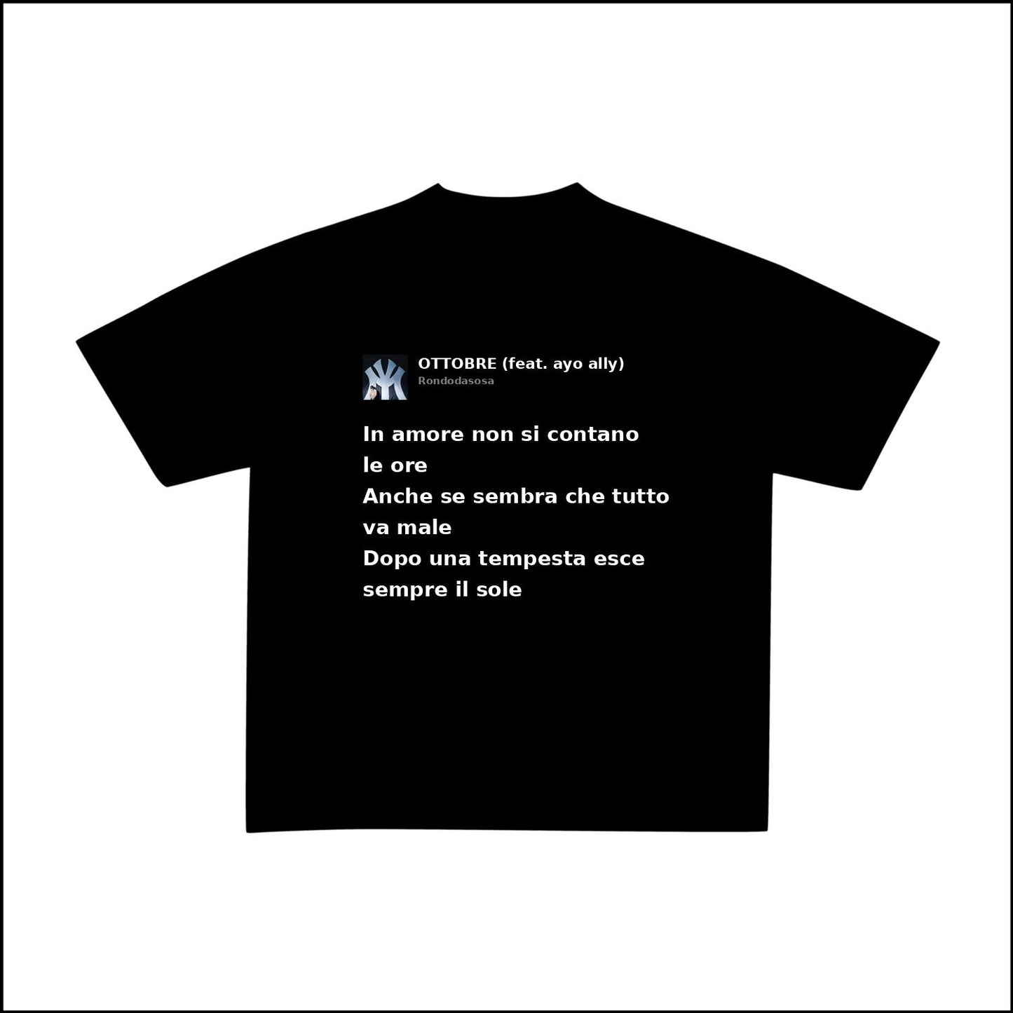 OTTOBRE - RONDODASOSA | BASIC TEE