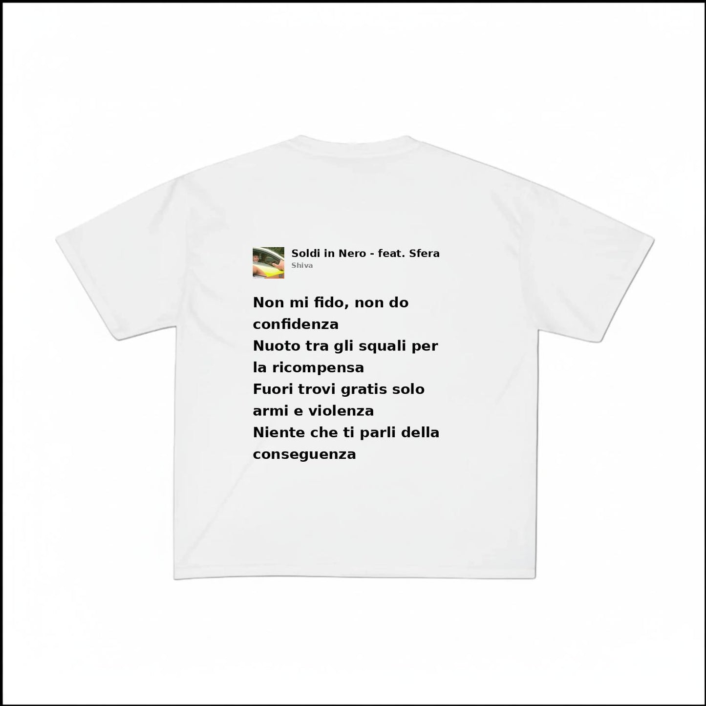 SOLDI IN NERO - FEAT. SFERA - SHIVA | BASIC TEE