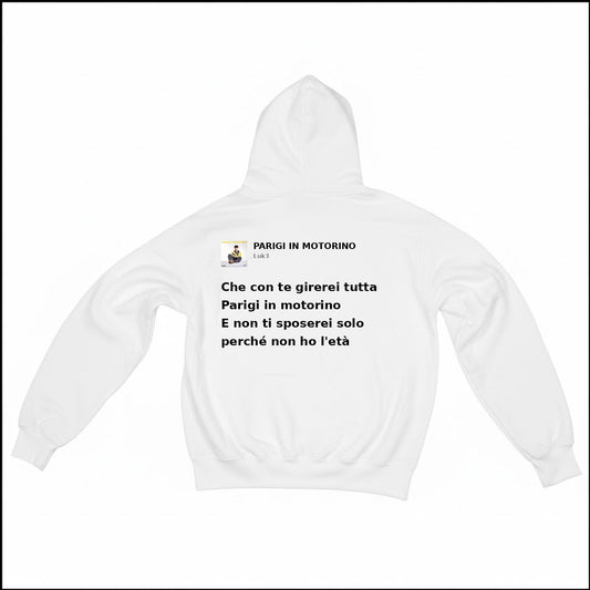 PARIGI IN MOTORINO - LUK3 | BASIC HOODIE
