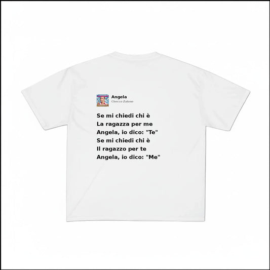 ANGELA - CHECCO ZALONE | BASIC TEE