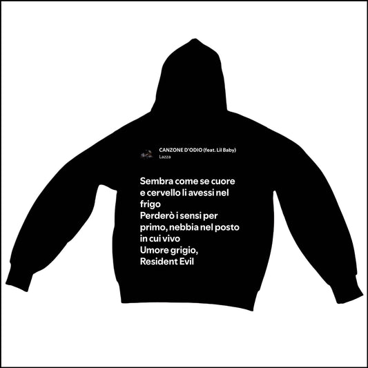 CANZONE D’ODIO - LAZZA | BASIC HOODIE