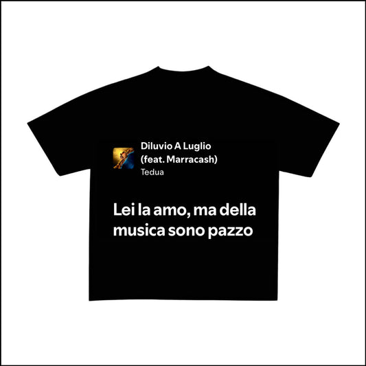 DILUVIO A LUGLIO - TEDUA | BASIC TEE
