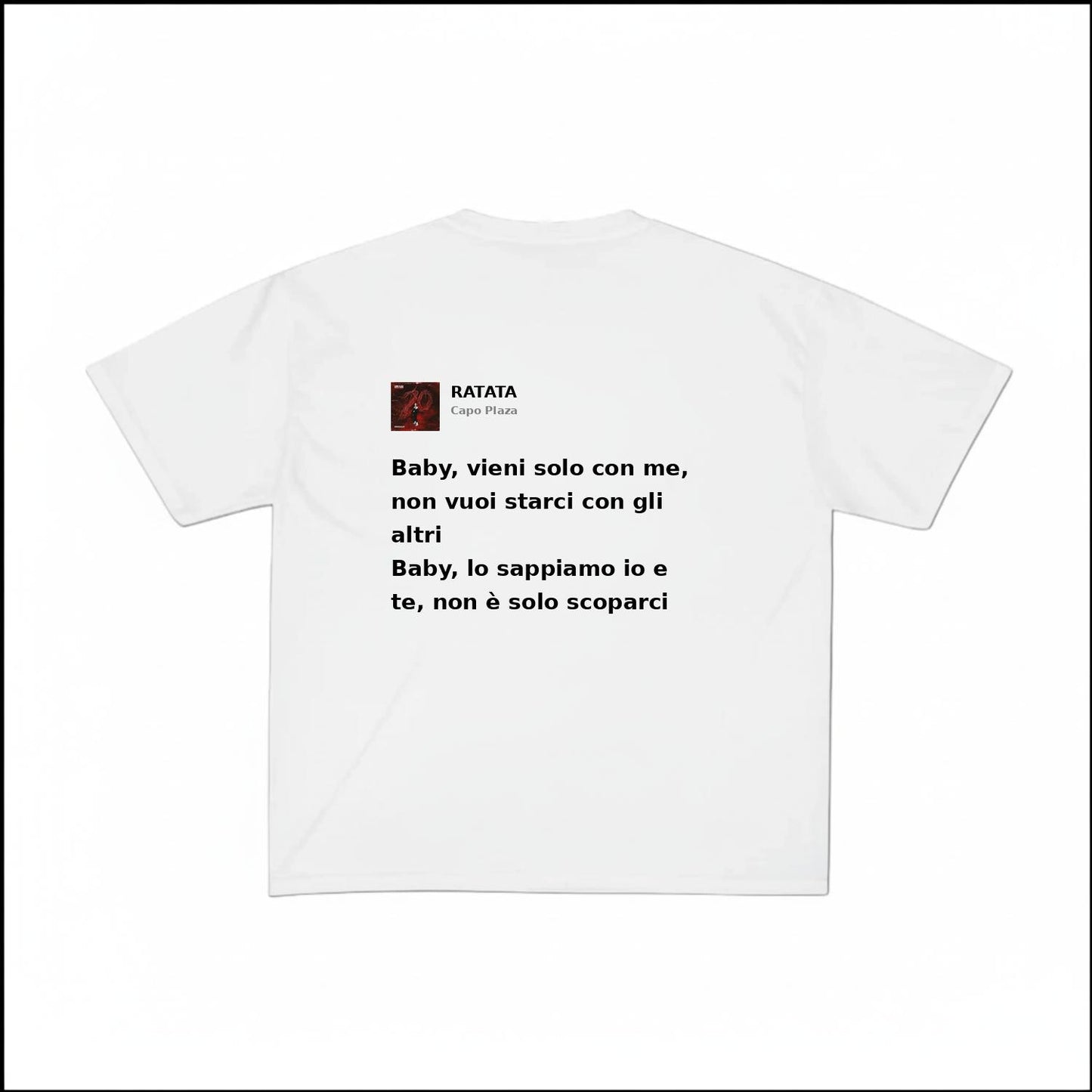 RATATA - CAPO PLAZA | BASIC TEE