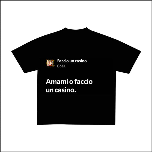 FACCIO UN CASINO - COEZ | BASIC TEE