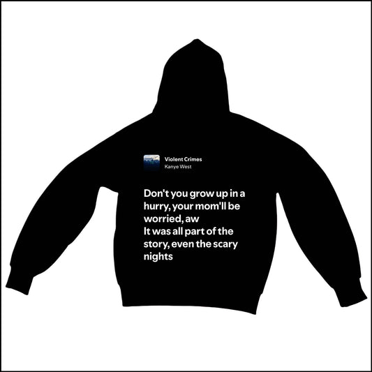 VIOLENT CRIMES - KANYE WEST | BASIC HOODIE