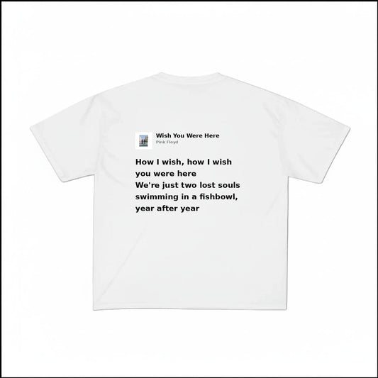WISH YOU WERE HERE - PINK FLOYD | BASIC TEE
