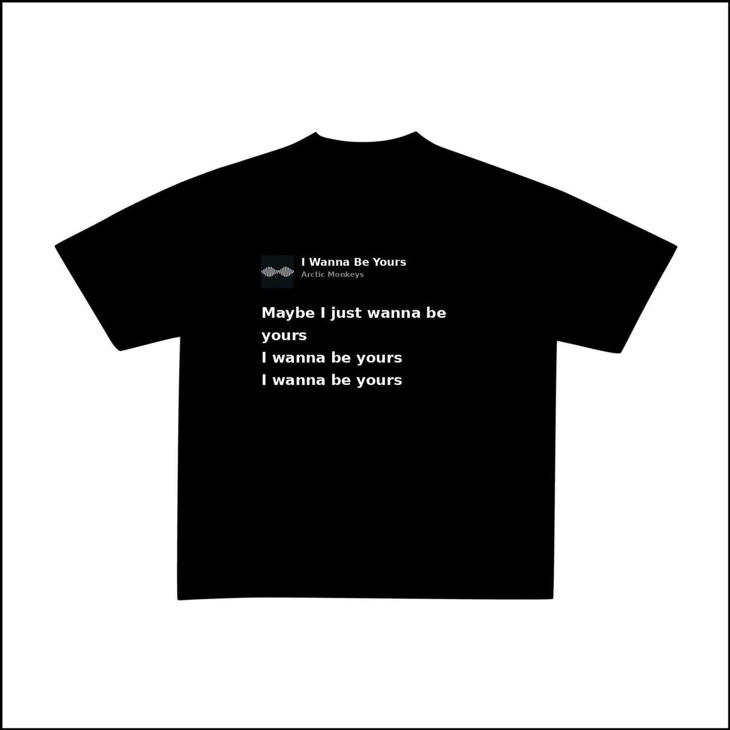 I WANNA BE YOURS - ARCTIC MONKEYS | BASIC TEE