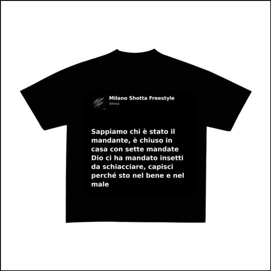 MILANO SHOTTA FREESTYLE - SHIVA | BASIC TEE