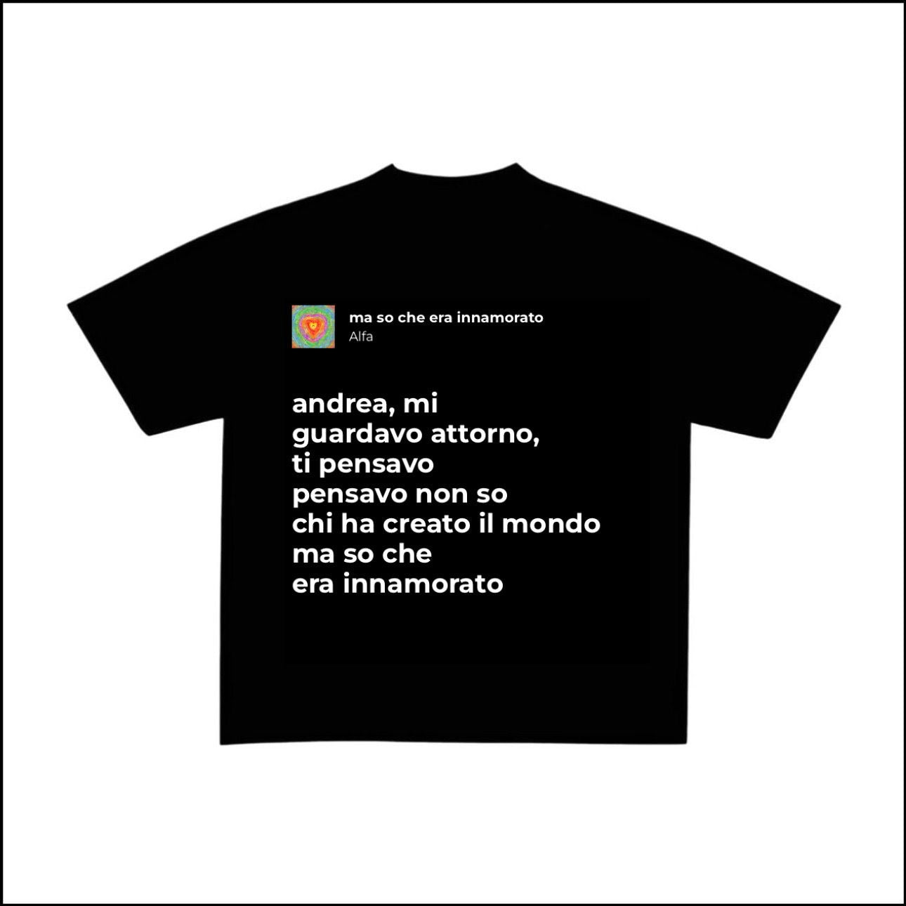 MA SO CHE ERA INNAMORATO - ALFA | BASIC TEE