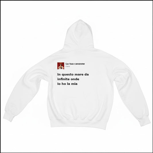 LA TUA CANZONE - COEZ | BASIC HOODIE