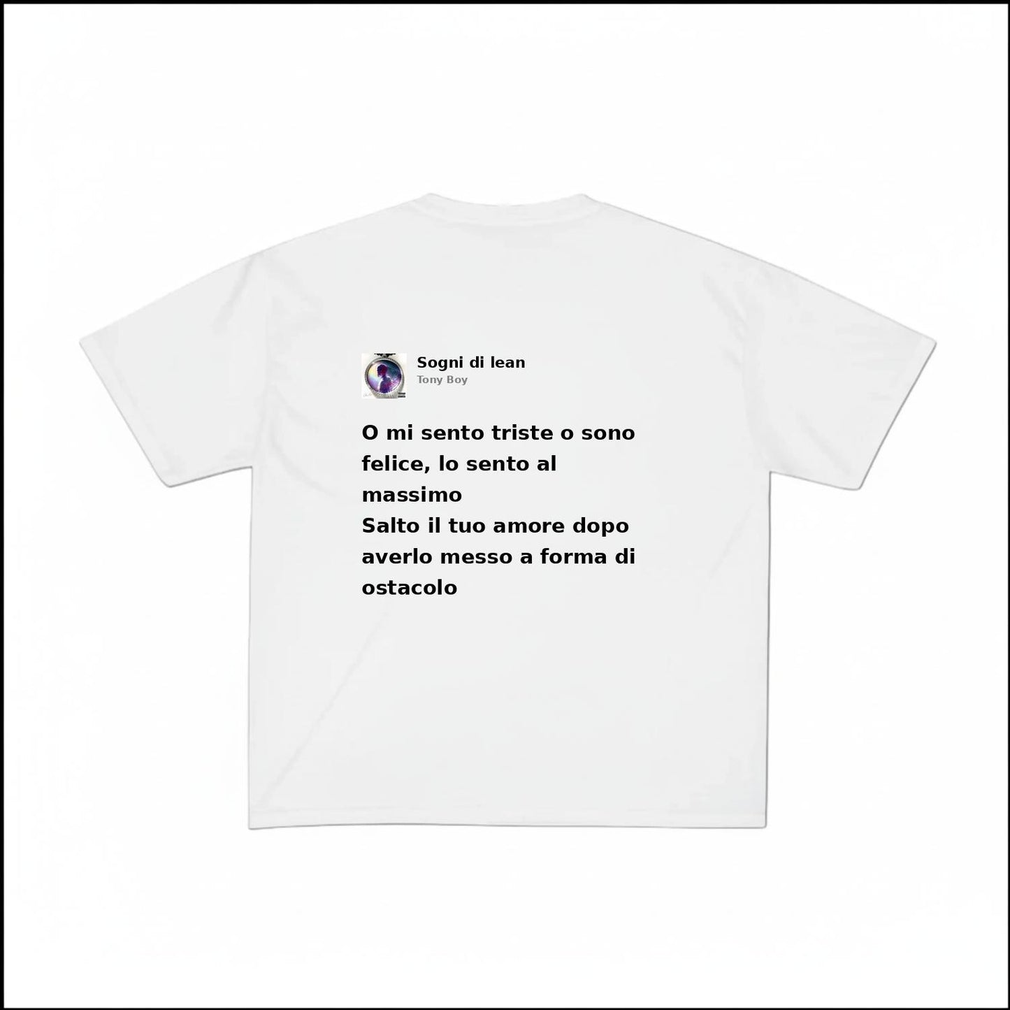 SOGNI DI LEAN - TONY BOY | BASIC TEE