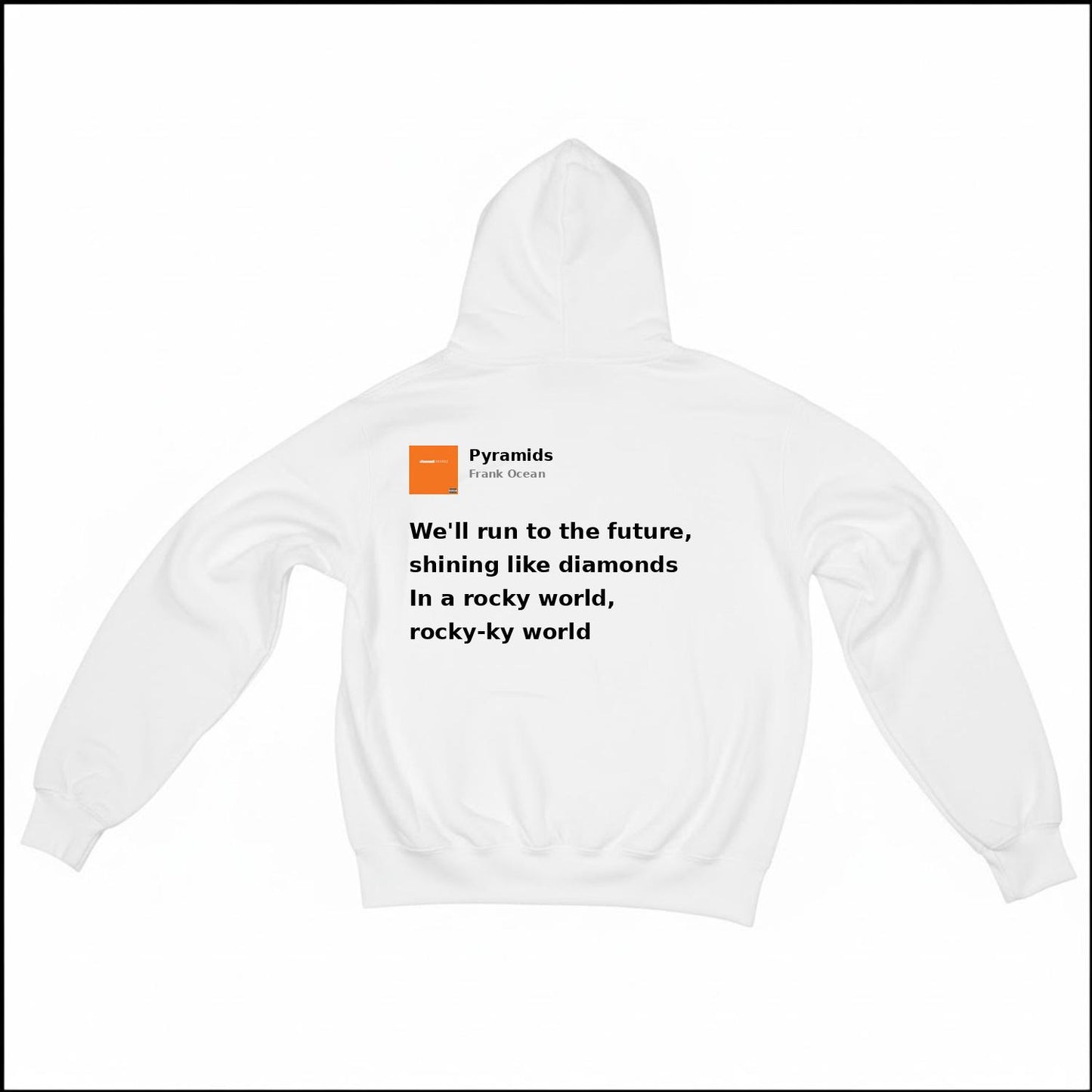 PYRAMIDS - FRANK OCEAN | BASIC HOODIE