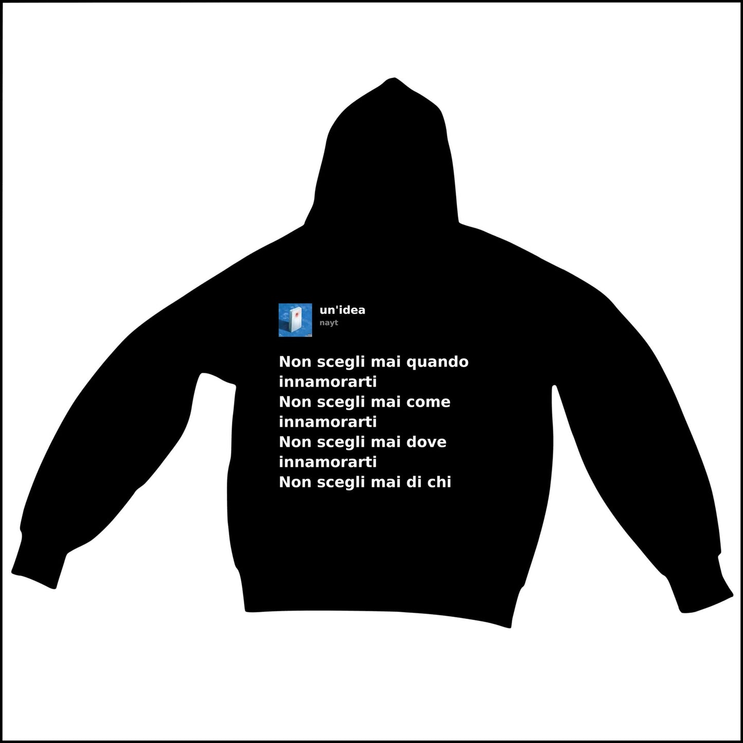 UN’IDEA - NAYT | BASIC HOODIE