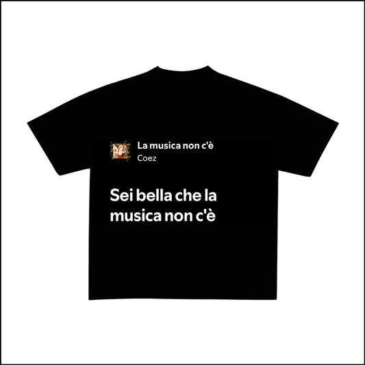 LA MUSICA NON C'È - COEZ | BASIC TEE