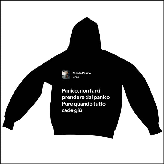 NIENTE PANICO - GHALI | BASIC HOODIE