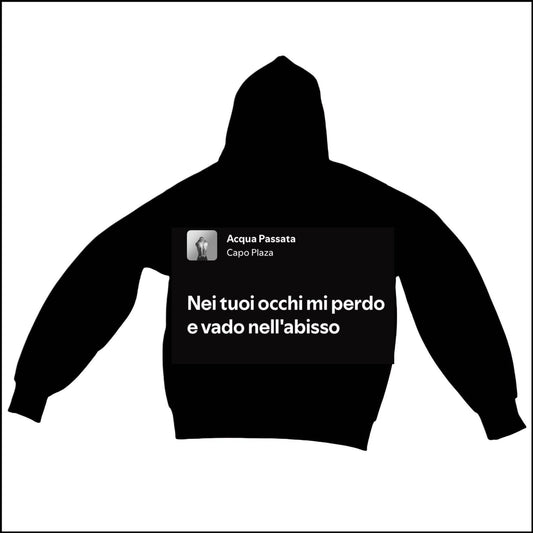 ACQUA PASSATA - CAPO PLAZA | BASIC HOODIE
