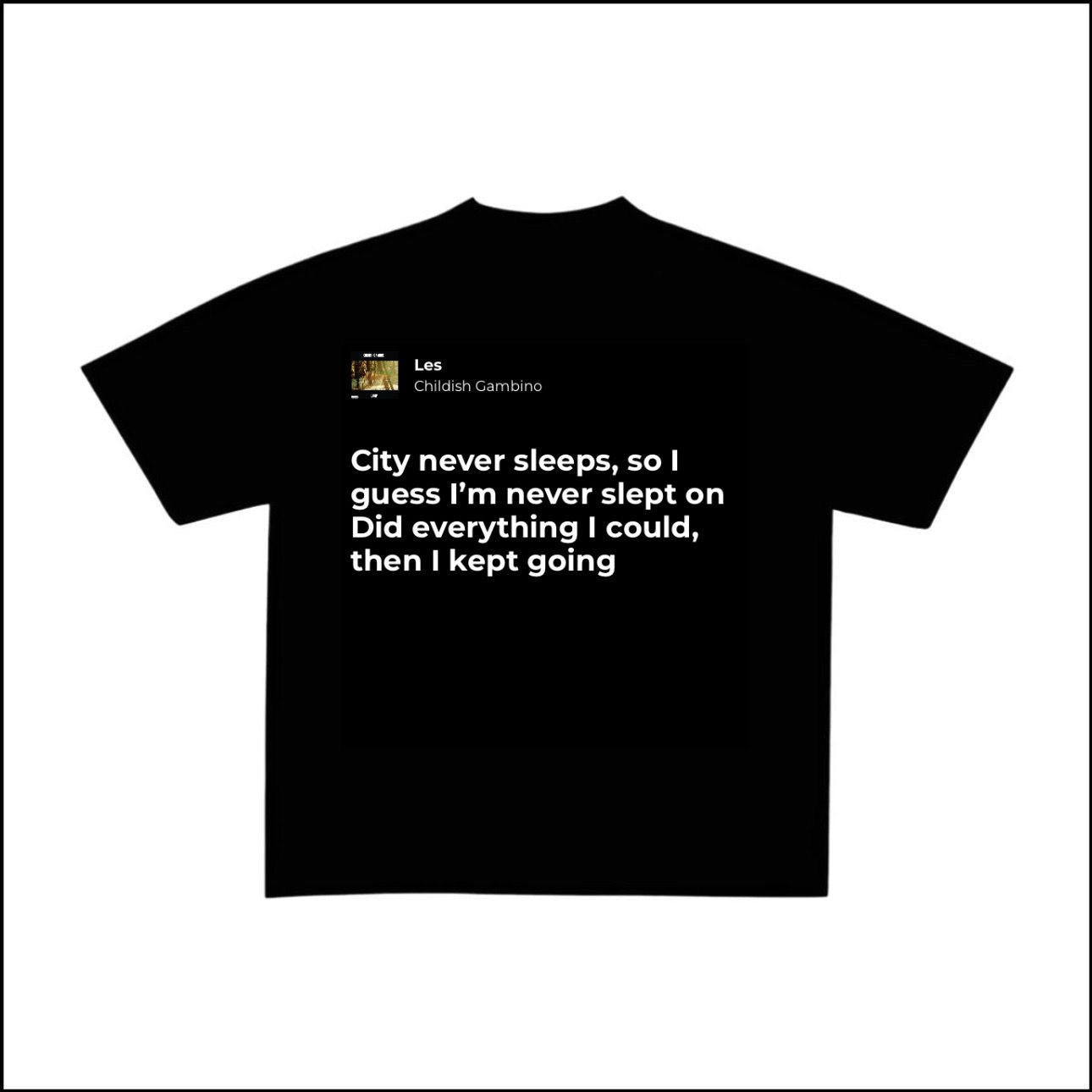 LES - CHILDISH GAMBINO | BASIC TEE