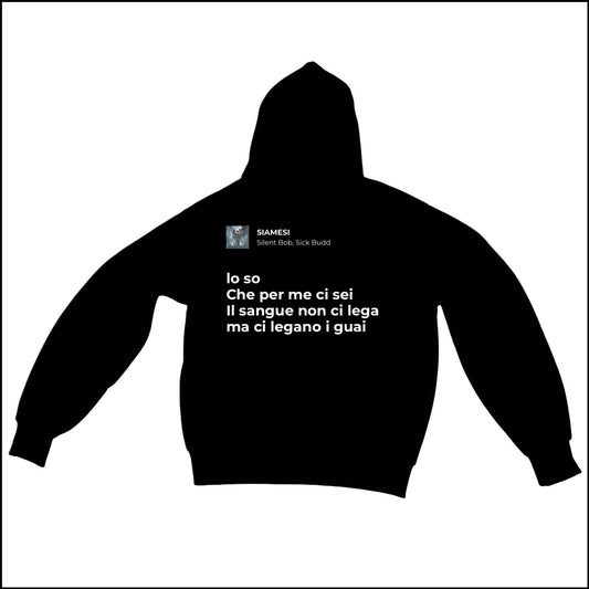 SIAMESI - SILENT BOB | BASIC HOODIE