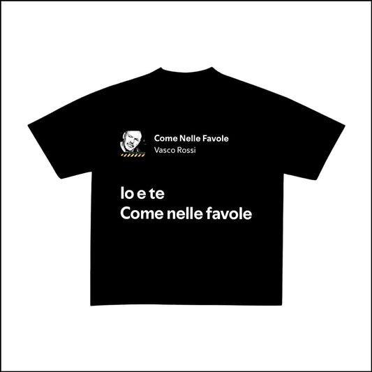 COME NELLE FAVOLE - VASCO ROSSI | BASIC TEE