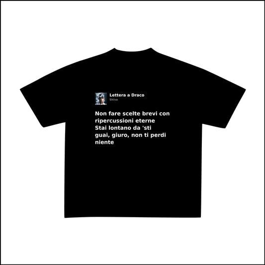LETTERA A DRACO - SHIVA | BASIC TEE