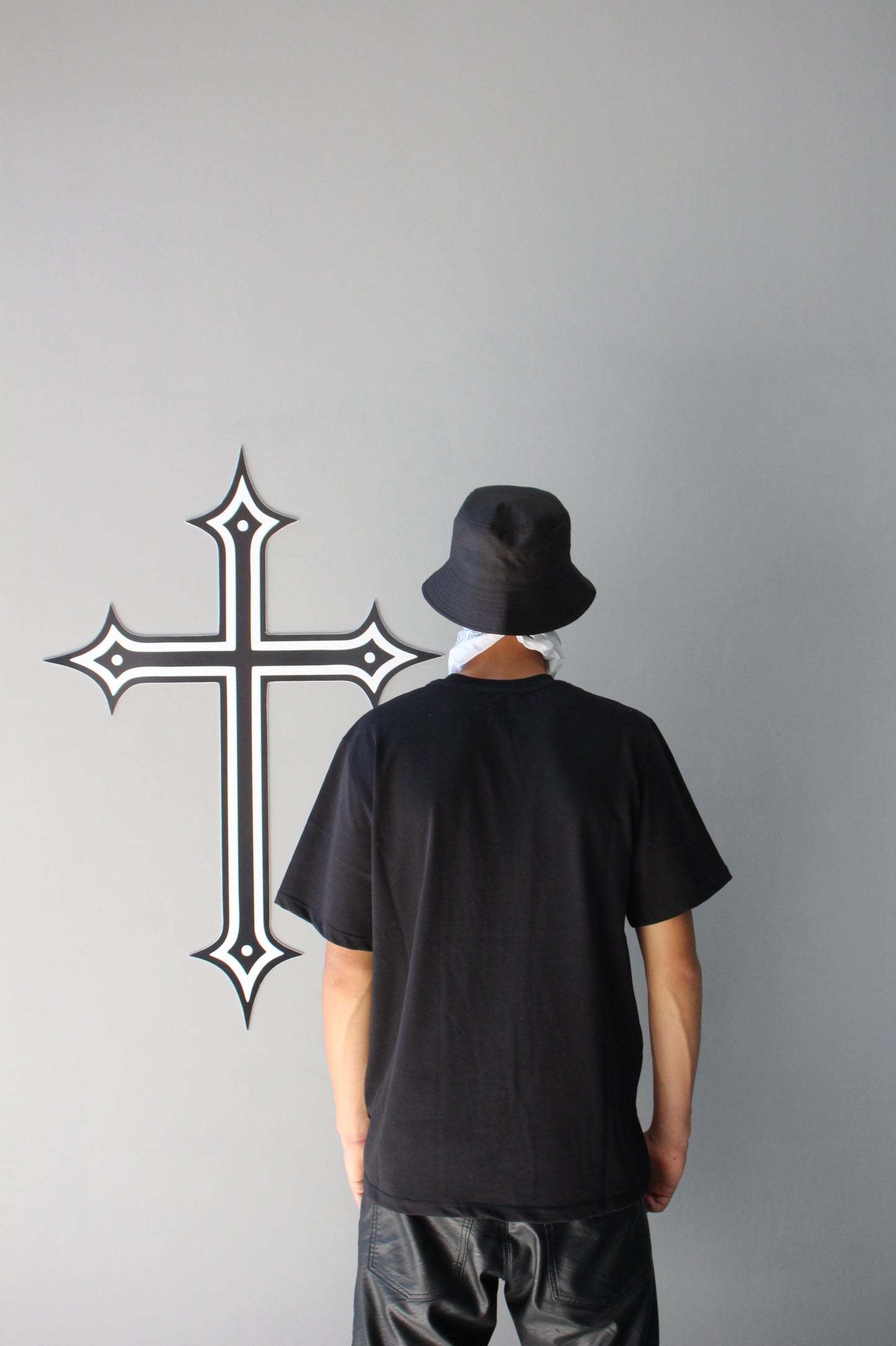 VIRGIN MARY - BLACK TEE | LA CROIX x UNDERGROUND