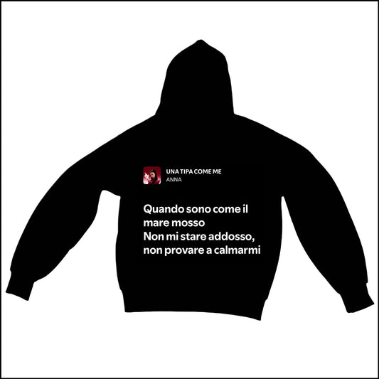 UNA TIPA COME ME - ANNA | BASIC HOODIE