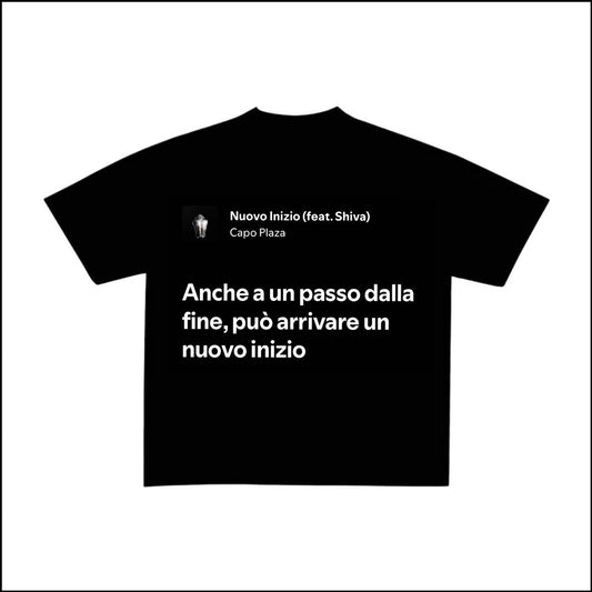 NUOVO INIZIO - CAPO PLAZA | BASIC TEE