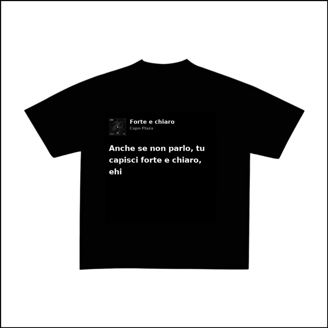 FORTE E CHIARO - CAPO PLAZA | BASIC TEE