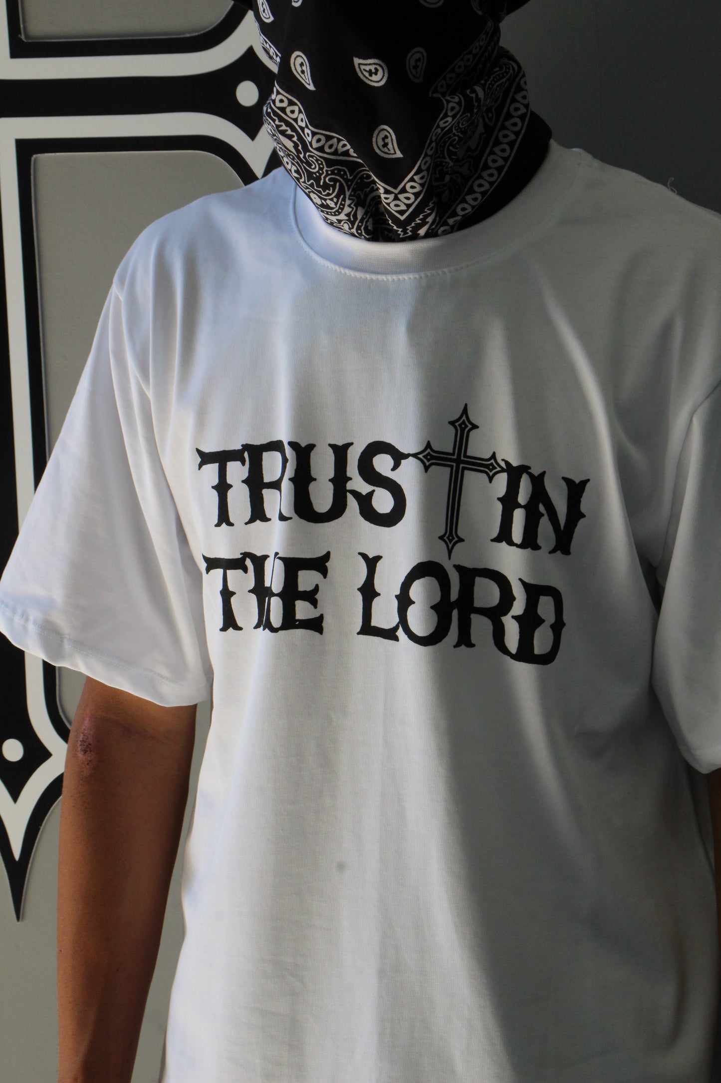 TRUST IN THE LORD - WHITE TEE | LA CROIX x UNDERGROUND